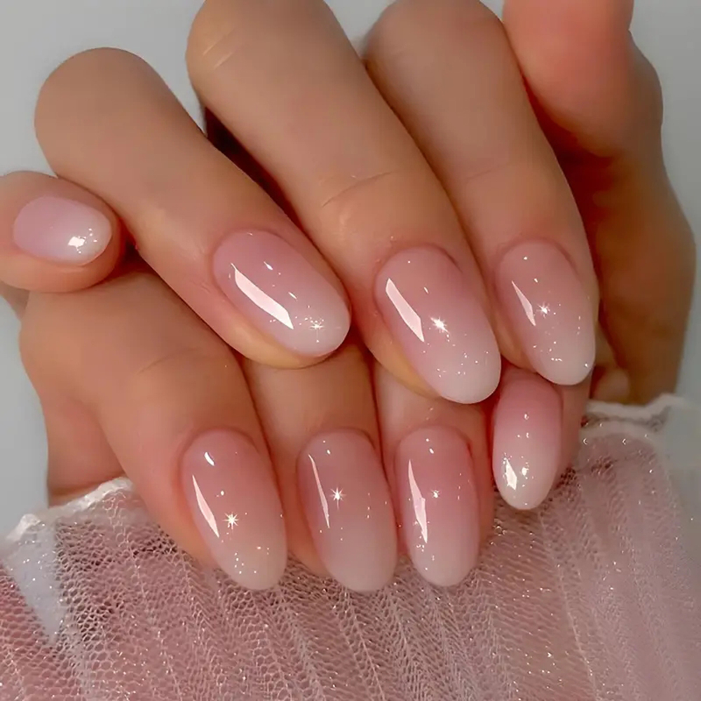 ARTAUG 24PCS 중간 아몬드 Fleshcolor - Nail Art Pink 리뷰 및 가격